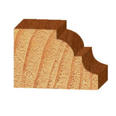 3232 Classical Pattern Router Bit 1/2" SH 5/32" R 1-1/4" D X 1/2" CL X 2-3/8" OL