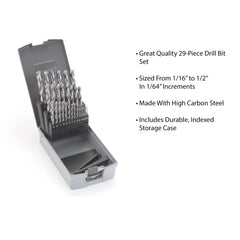 Brad Point Drill Bit Index Set