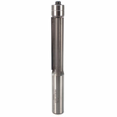 Three Flute Flush Trim Router Bit with Double Bearing - 1/2" SH