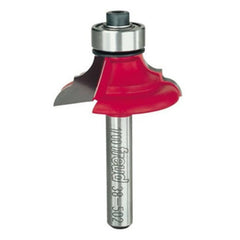 38-502 Classical Bold Cove And Round Router Bit 1/4" SH 1-1/4" D 7/16" CL 1/4" R