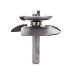 5920E 2-Wing Large Raised Panel Router Bit 3-1/4" D with Back Cutter, Cove