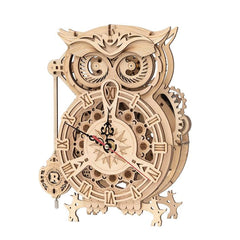 Owl Clock Model Kit