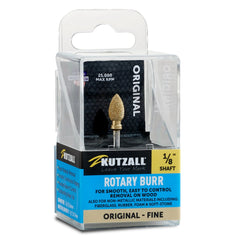 Original Flame Burr, 1/8" Shaft, Fine (1/4" x 1/2")
