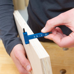Easy-Set Pocket-Hole Drill Bit With Stop Collar And Hex Gauge