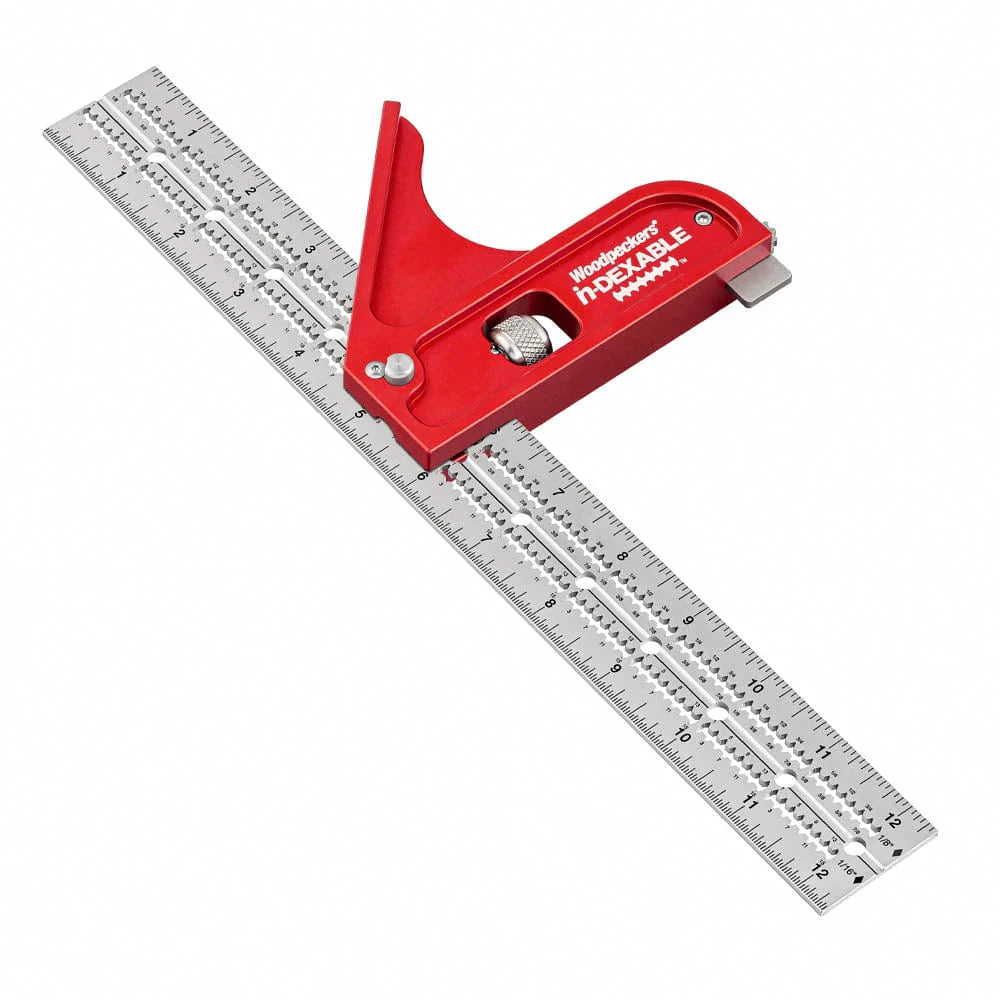 in-DEXABLE Combo Square with Rack-It - 12"
