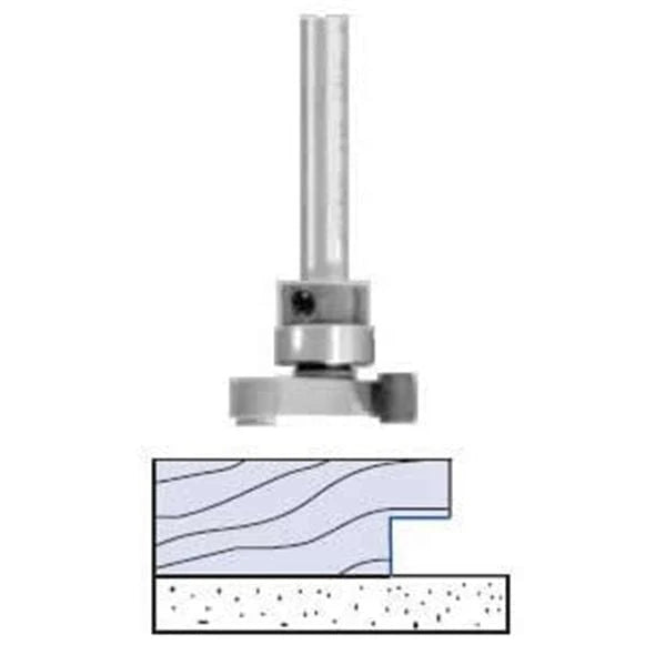 3110B Slot And Undercut Router Bit 1-1/2" D X 1/4" A X 1/2" B X 2" OL