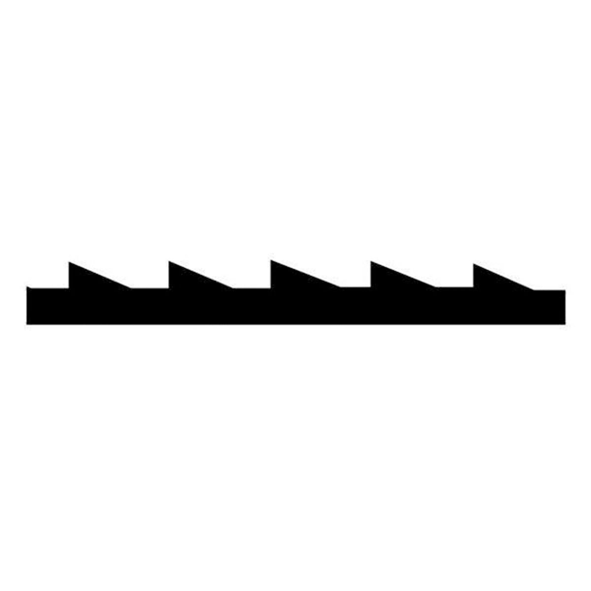 Scroll Saw Blade - .010" x .022" x #2/0 x 28 TPI - Skip Tooth - 12 Pack