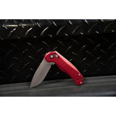 Red Jet Side Lock Folder