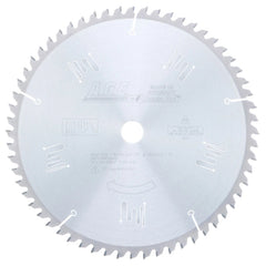 12" x 60T Carbide Tipped, Thin Kerf Finishing Cut-Off and Crosscut Blade, 0 Deg., 1" Bore, ATB