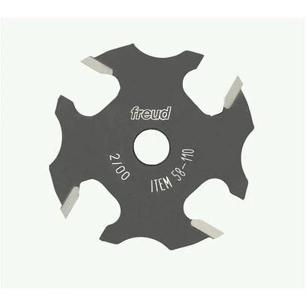 58-110 4-Wing Slotting Cutter Router Bit 3/16" CL