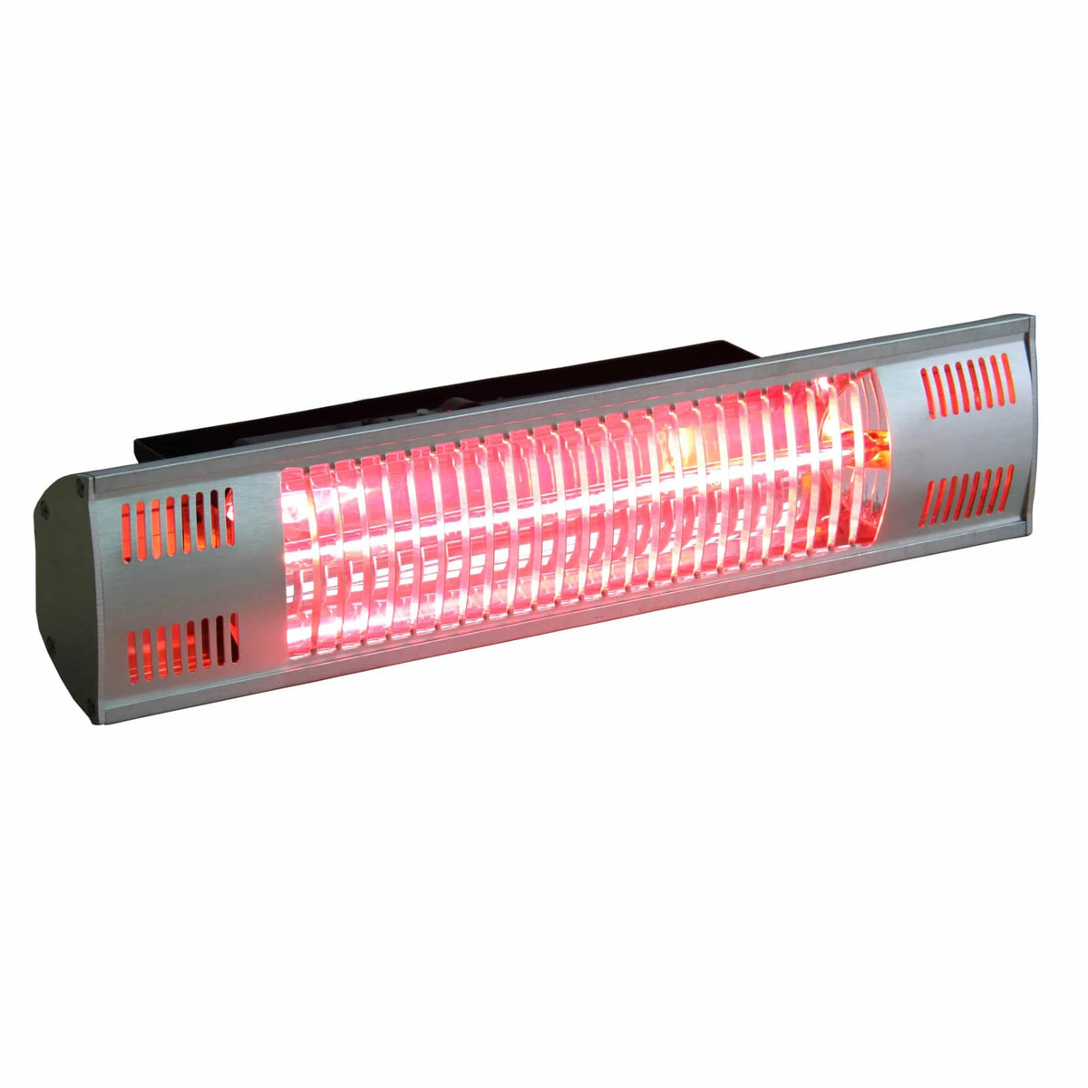 Wall Mounted Electric Outdoor Heater - With Remote - Gold Tube Heating Element