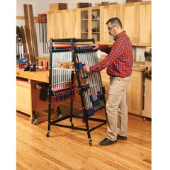 Mobile Clamp and Storage Rack