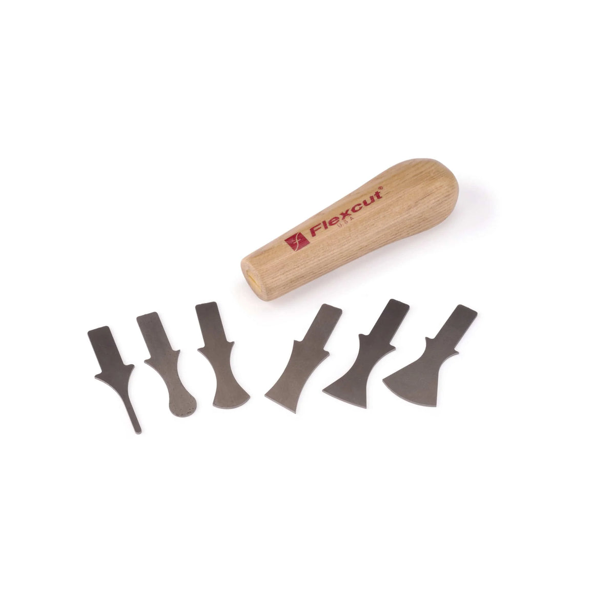 Woodworker/Carver Profile Scraper Set with Power Handle