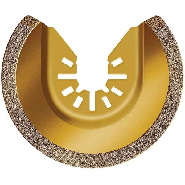 Sonicrafter Universal Fit 3-1/8" Carbide Grit Semicircle Saw Blade
