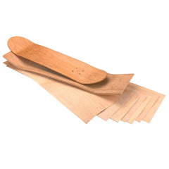 Rock Hard Maple - Skateboard Wood Veneer Pack - 7 Piece