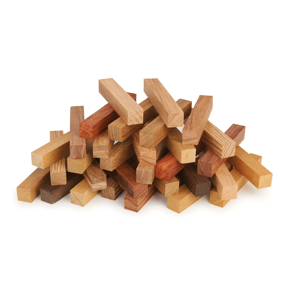 African Wood Pen Blank Assortment - 32 Piece