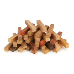 African Wood Pen Blank Assortment - 32 Piece