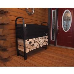 Firewood Rack-in-a-Box Heavy Duty with Cover, 4'