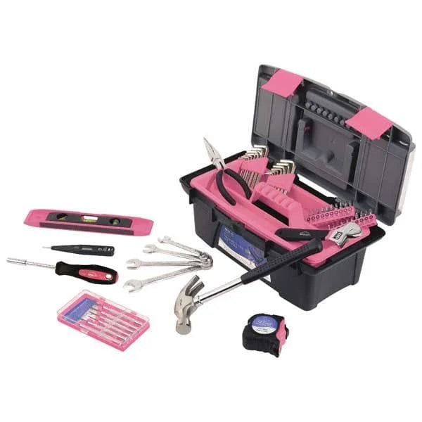 53 pc. Household Tool Kit, Pink, Model DT9773P