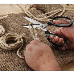Multifunction Scissors - Stainless Steel - 9" Overall Length