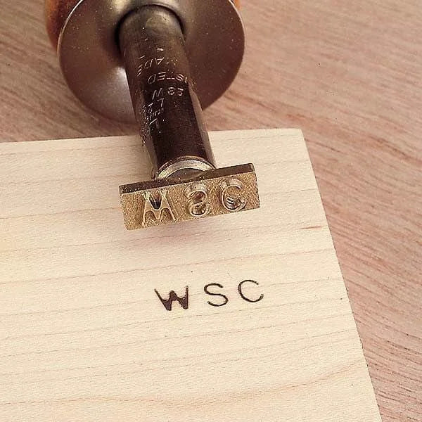 Electric Initial Branding Iron, Complete Kit