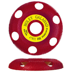 Holey Galahad See Through Disc - Arbor - Round - Medium - 7/8" - Red