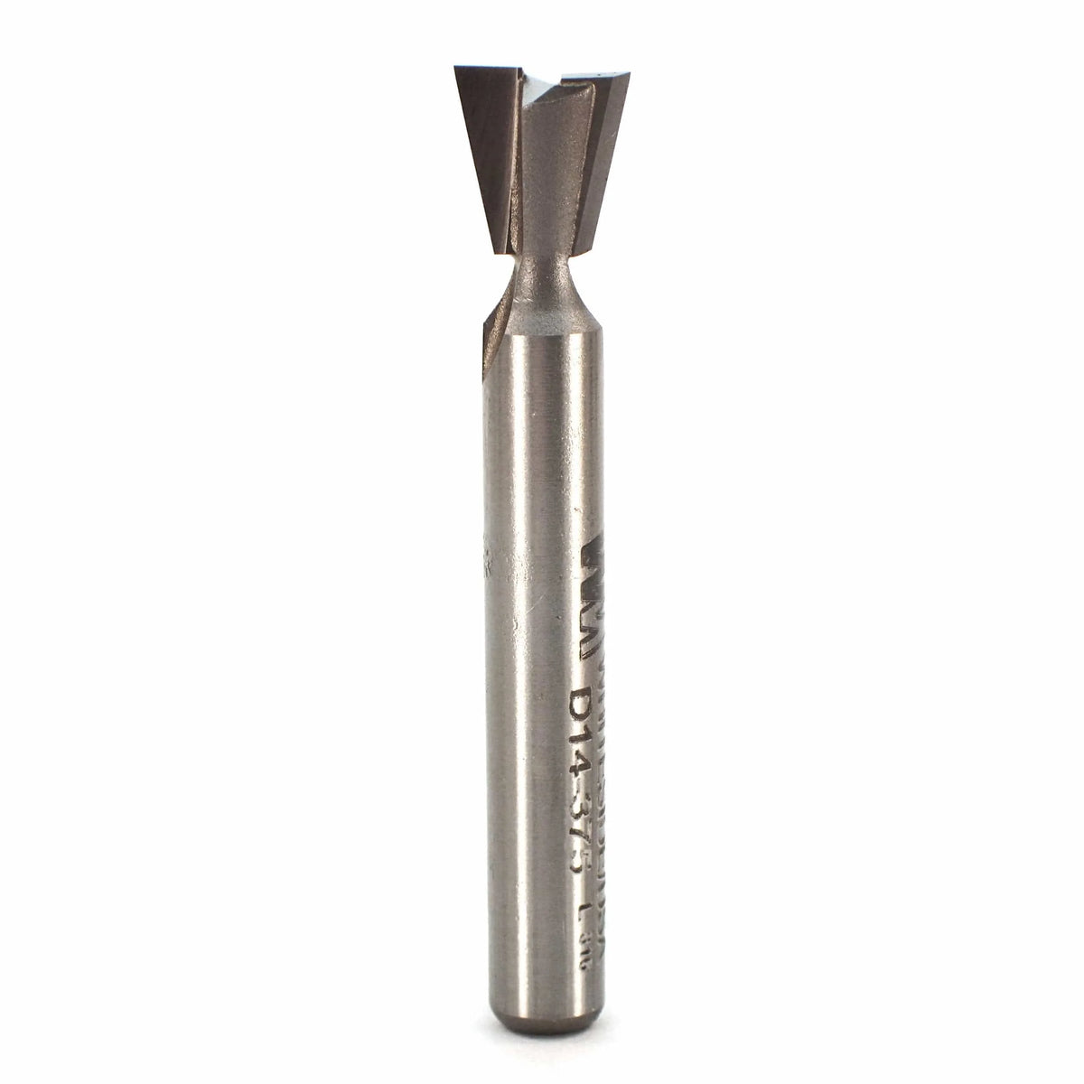 D14-375 Dovetail Router Bit 14 Degree 1/4" SH 3/8" D x 3/8" C x 2" OL