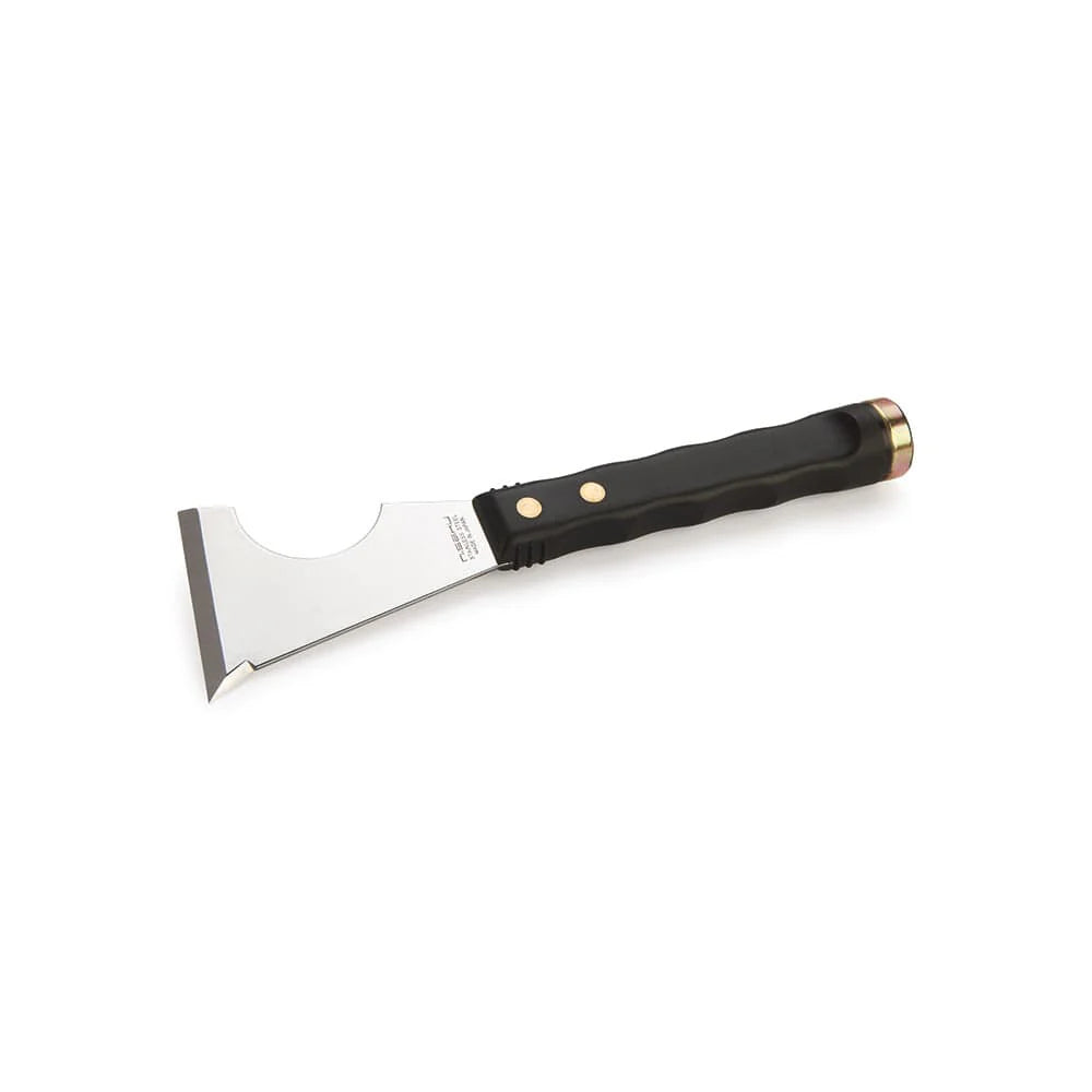 Paint Scraper with Roller Cleaner and Hammer Top