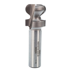 6024 European Style Drawer Pull Router Bit 3/16" R X 3/4" D X 7/8" CL X 2-3/8" OL