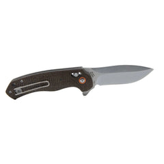 Stellar Linen Micarta Slide Lock Folder