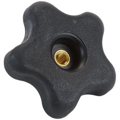Knob - Five Star with Through Hole - 18 Insert - 5/16"