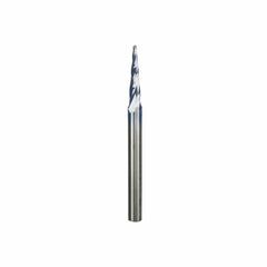 Tapered Ball Tip CNC Carving Router Bit - 1/4" SH 3" OL
