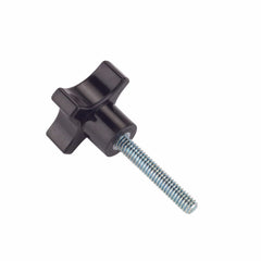 Knob, Four Arm with 1/4"-20 x 1-1/2" Stud