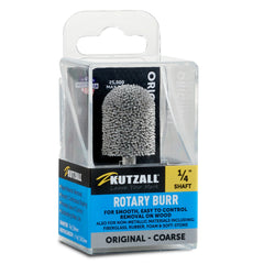 Original Ball Nose Burr, 1/4" Shaft, Coarse (3/4" x 1-1/8")