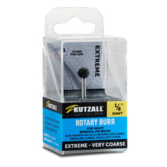 Extreme Sphere Burr, 1/8" Shaft, Very Coarse (1/4" x 1/4")