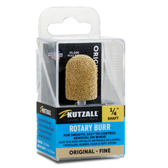 Original Ball Nose Burr, 1/4" Shaft, Fine (3/4" x 1-1/8")