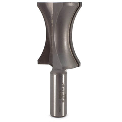 1480 Oval Edge (Half Bull Nose) Router Bit 1-1/2" A X 1/4" B X 1-3/4" CL 1-1/4" D