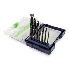 Brad-Point Drill Bit Set - 7 Piece