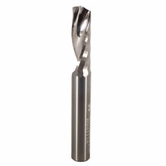 Single O-Flute Upcut Spiral Router Bit - 3/8" SH