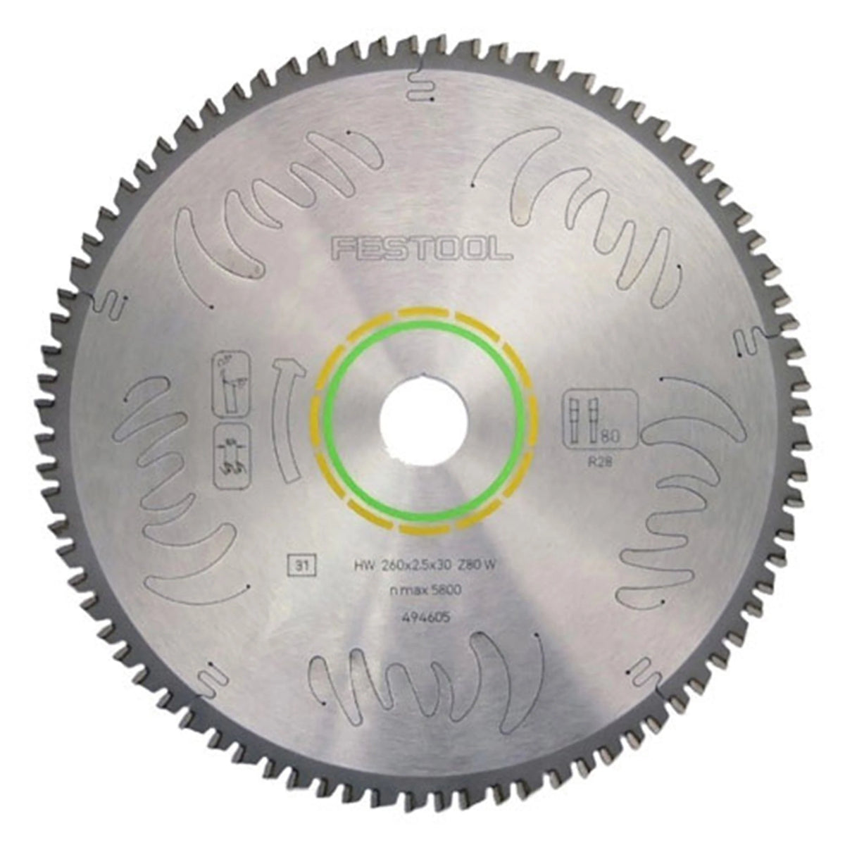 Universal Circular Saw Blade 10" x 60 Tooth ATB