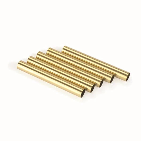 Replacement Brass Tubes for Law Enforcement Click Ballpoint Pen Kit - 5 Piece