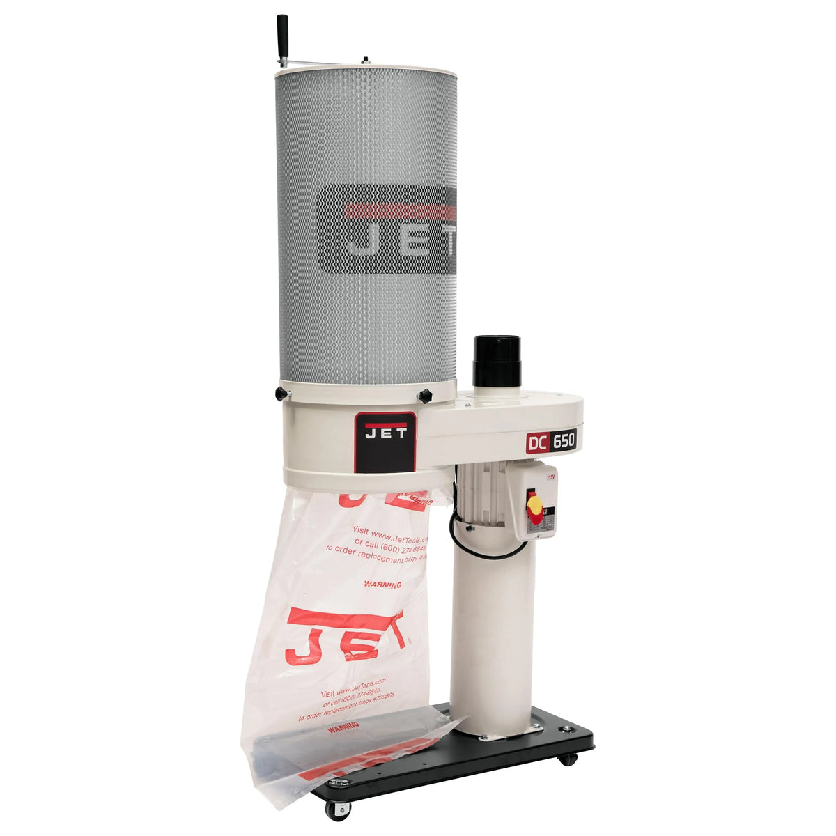 Dust Collector with 2-Micron Canister Kit - 1 HP 1 Ph 115/230V - DC-650CK