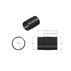 Hose Splice Fitting for Dust Collection System - 4"