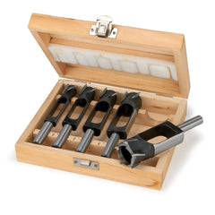 Plug and Tenon Cutter Set - High Carbon Steel - 5 Piece