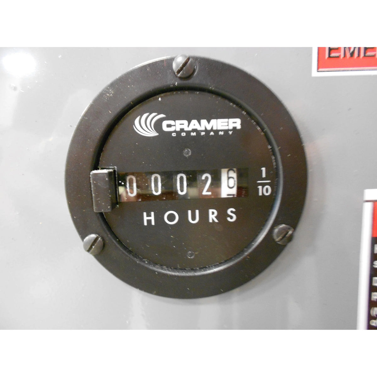 Hour Meter for Safety Speed Wide Belt Sanders