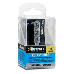 Original Ball Nose Burr, 1/4" Shaft, Coarse (1/4" x 1-1/2")