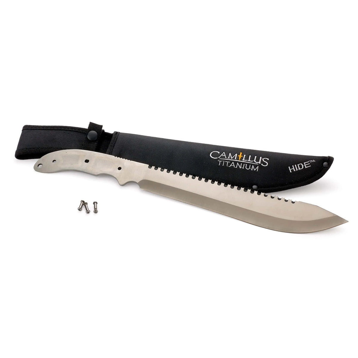 Hide Machete for Outdoor Use Only - 17" - Unfinished Kit