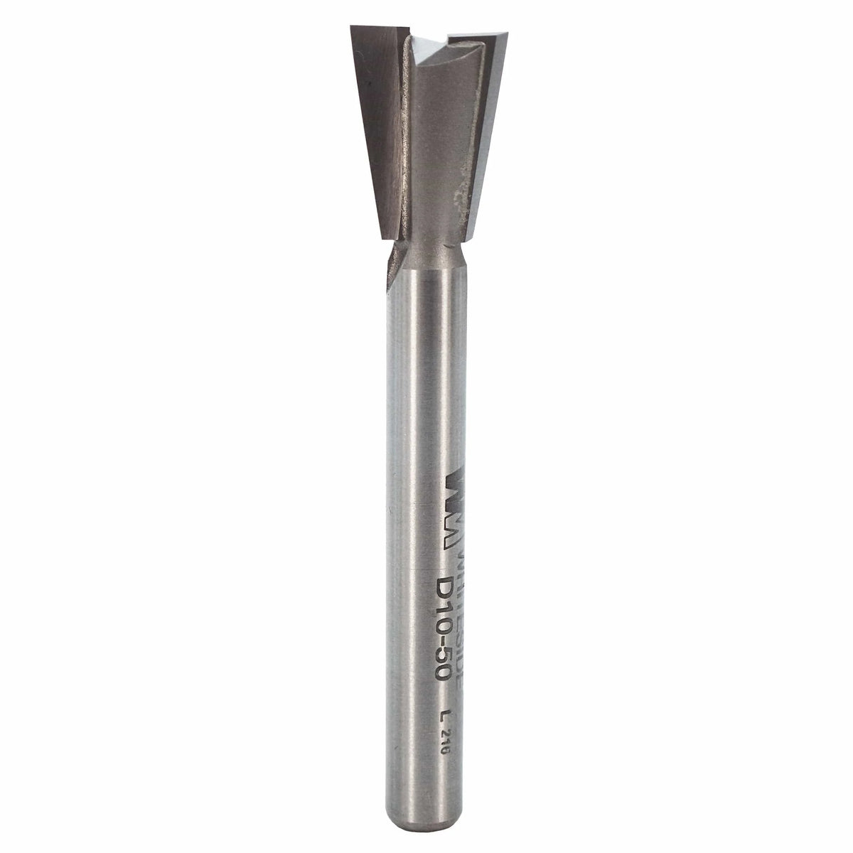 D10-50 Dovetail Router Bit 10 Degree 1/4" SH 1/2" D x 5/8" C x 2-1/2" OL