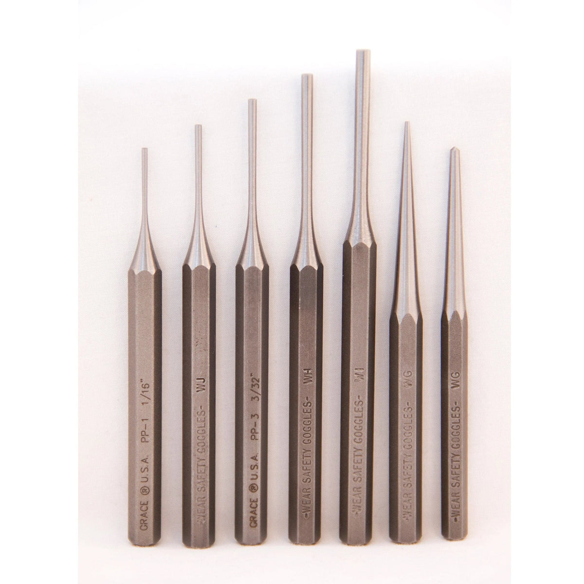 Gun Care Steel Punch Set