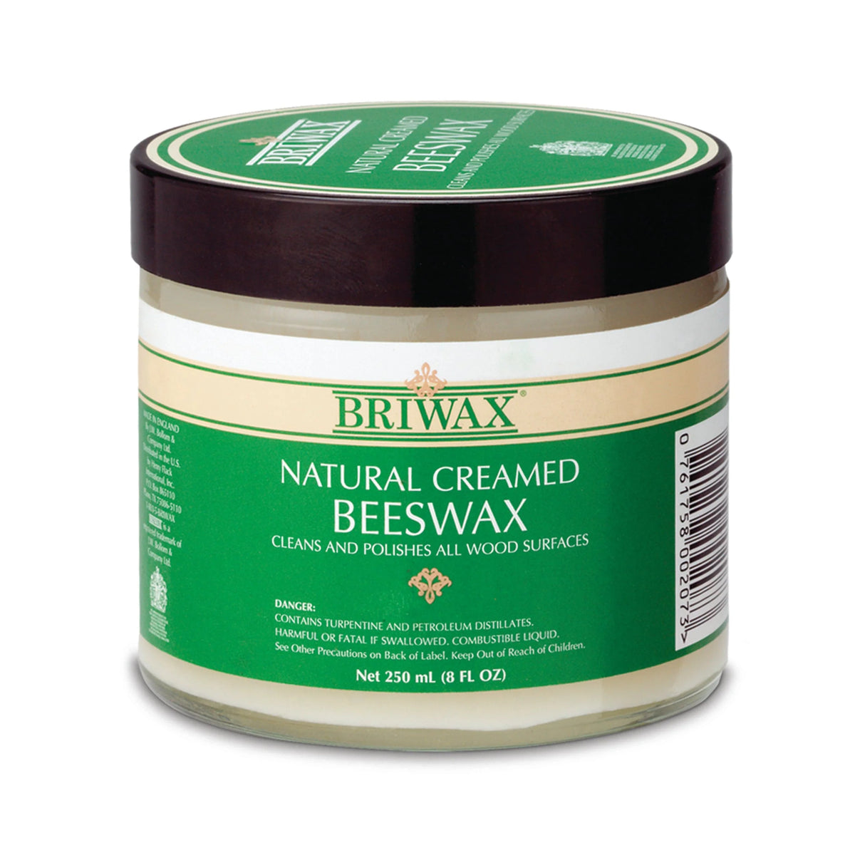 Natural Beeswax Creamed 8 oz